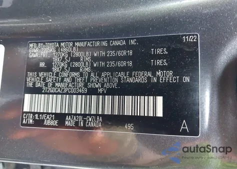2023 Lexus Nx 250 Premium from USA, damaged, VIN 2T2GDCAZ3PC003469